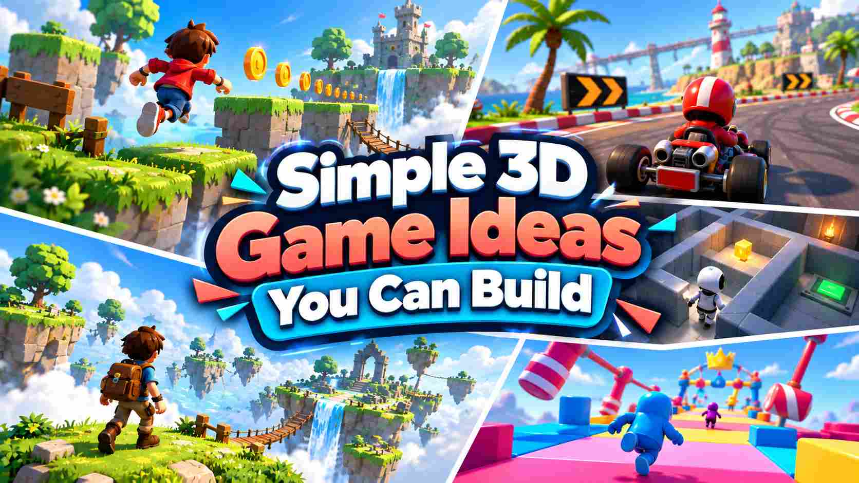 Simple 3D game ideas you can build